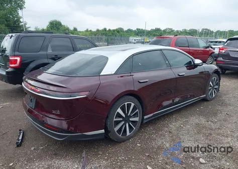 2022 Lucid Air Grand Touring z USA, uszkodzony, nr VIN 50EA1GBA2NA002619